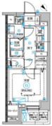 ディップス西新井 304 間取り図