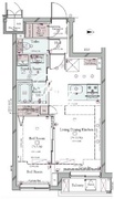 コンシェリア目黒本町 THE RESIDENCE 203 間取り図