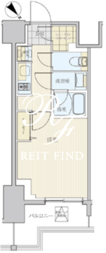 リビオメゾン南砂町 312 間取り図