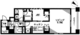 レジディア日本橋馬喰町 908 間取り図