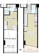二葉アパートメント 206 間取り図