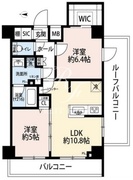 プレール・ドゥーク芝浦 1201 間取り図