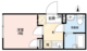 シエル上北沢 101 間取り図