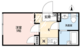 シエル上北沢 301 間取り図