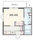メルラス北赤羽 101 間取り図