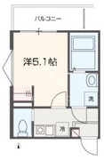 メルラス北赤羽 201 間取り図