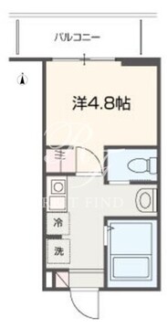 メルラス北赤羽 203 間取り図