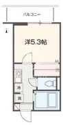 メルラス北赤羽 204 間取り図