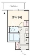 メルラス北赤羽 302 間取り図