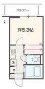 メルラス北赤羽 304 間取り図