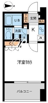 サンフル押上1 803 間取り図