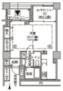 東雲キャナルコートCODAN 15-403 間取り図