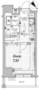 メイクスデザイン門前仲町リバープレイス 1202 間取り図