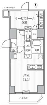 エスレジデンス入谷アレシア 401 間取り図