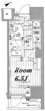 メイクスデザイン池袋 501 間取り図