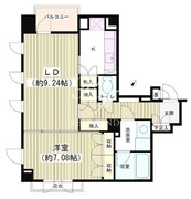 エスペランサ南青山 303 間取り図