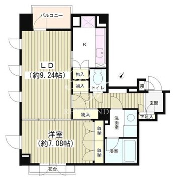 エスペランサ南青山 303 間取り図