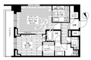 グランドコンシェルジュ六本木 2003 間取り図