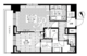 グランドコンシェルジュ六本木 2003 間取り図