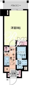 エスティメゾン赤羽 206 間取り図