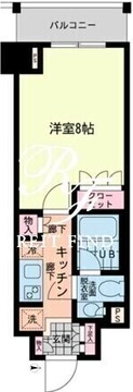 エスティメゾン赤羽 806 間取り図
