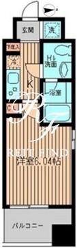 レジディア大森 1001 間取り図