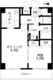 レジディア文京本郷2 803 間取り図
