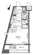 プラウドフラット三軒茶屋 604 間取り図
