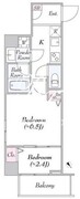 ロイジェント大山西町 401 間取り図