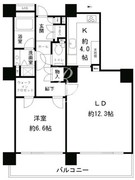 リバーポイントタワー 903 間取り図