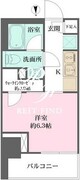 ザ・パークワンズ芝公園 1204 間取り図
