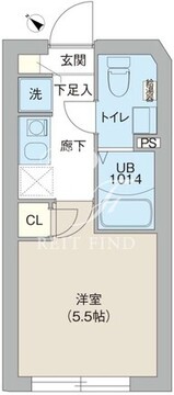 レピュア三ノ輪レジデンス2 303 間取り図