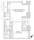 プラティーヌ西新宿 206 間取り図