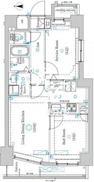 ラフィスタ墨田5丁目2 501 間取り図