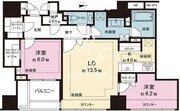 ザ・パークハウスグラン三番町26 1004 間取り図