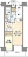 ブランズ芝浦 502 間取り図