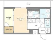 スタイリオ東品川 402 間取り図