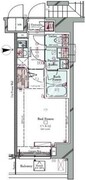 コンシェリア町屋 201 間取り図
