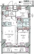 コンシェリア町屋 601 間取り図