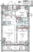 コンシェリア町屋 901 間取り図