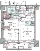 コンシェリア町屋 902 間取り図
