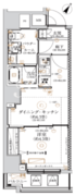 ガリシア森下6 301 間取り図