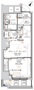 ガリシア森下6 501 間取り図