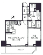 ザ・パークハウス麹町レジデンス 1106 間取り図