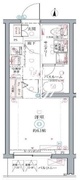 クレヴィスタ井荻 201 間取り図