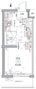 クレヴィスタ井荻 203 間取り図