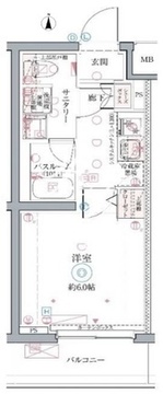 クレヴィスタ井荻 203 間取り図