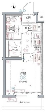 クレヴィスタ井荻 502 間取り図