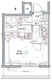 クレヴィスタ井荻 209 間取り図