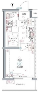 クレヴィスタ井荻 311 間取り図